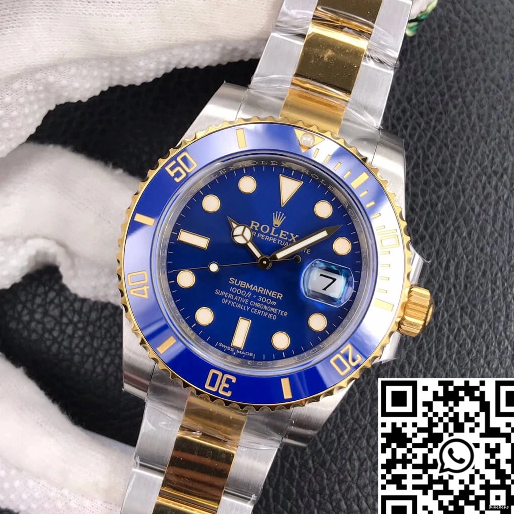 Submariner VS Rolex 116613LB-97203 Blue Bezel Ceramic Factory 0510